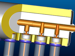 承壓型熱管太陽能工程模塊